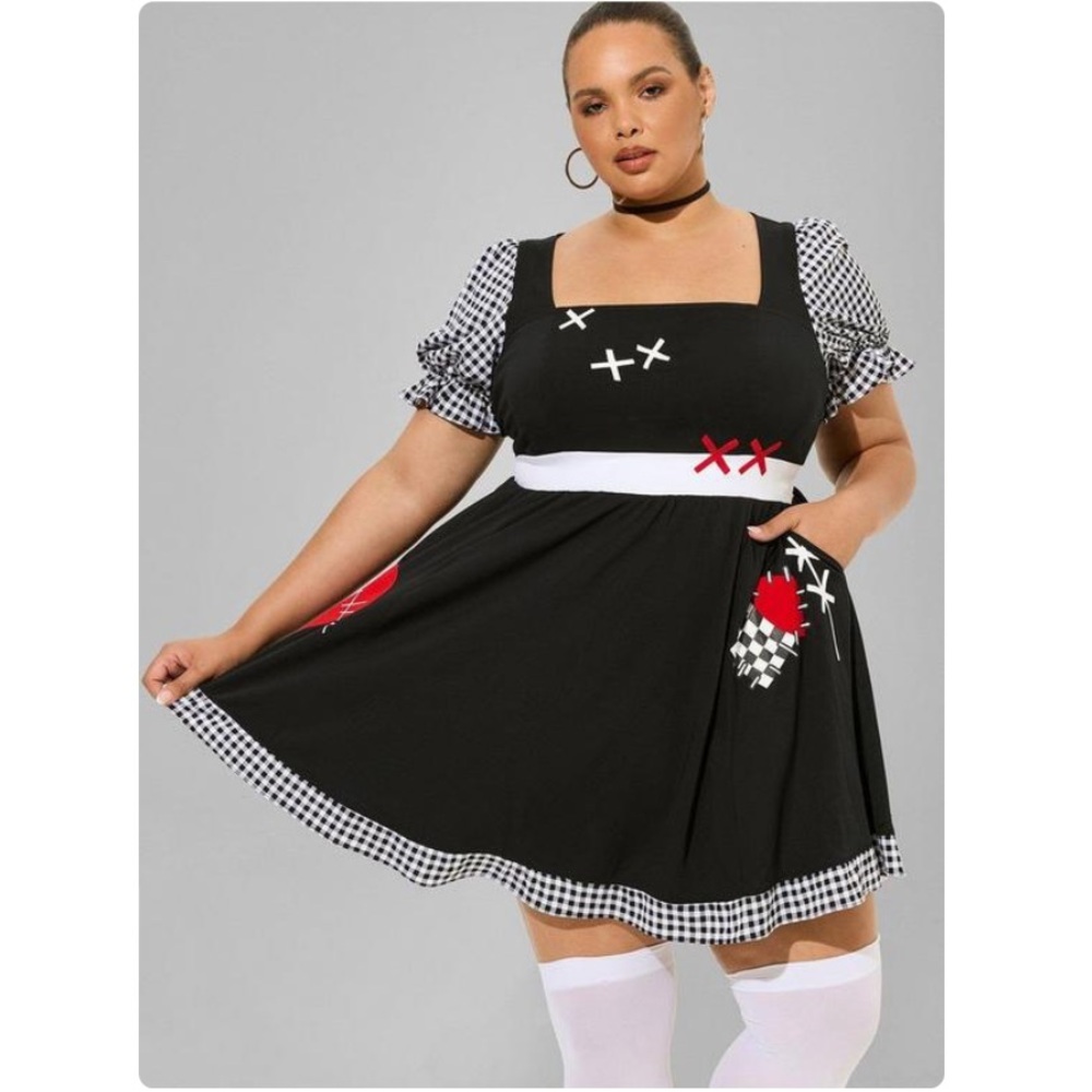 TORRID NWT Voodoo Doll Dress